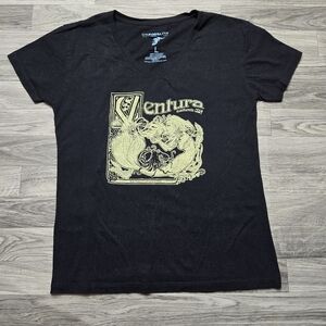 California Cut Ventura Vneck Graphic Tee